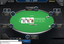 Black Chip Poker on a tablet device