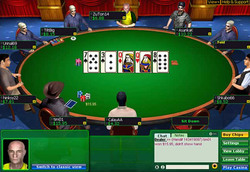 Pacific Poker on desktop