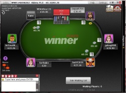 Winner Poker table 2